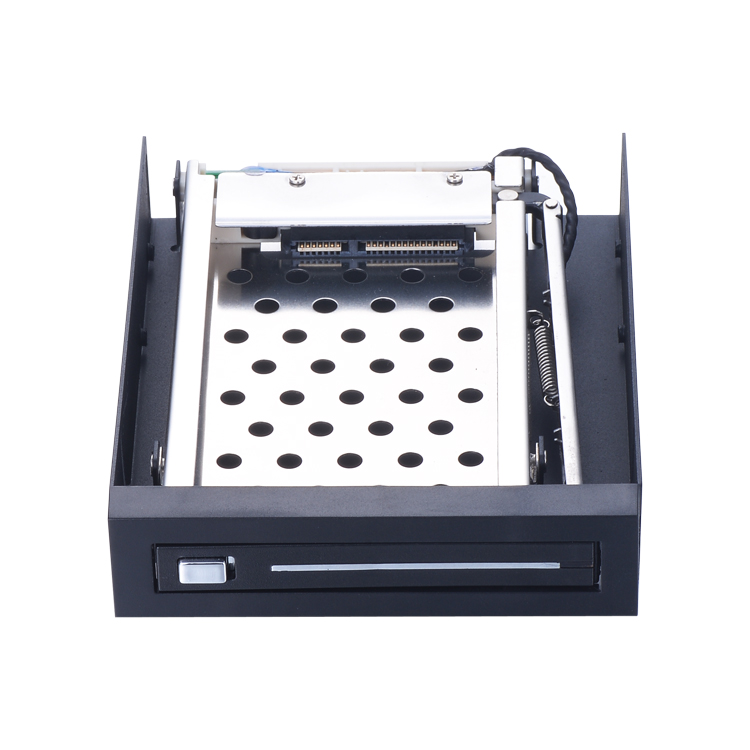 25in SATA HDDSSD drive case Hot swap Trayless Internal Mobile Rack