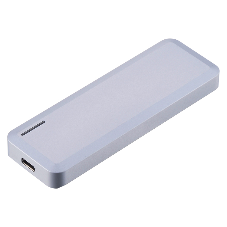 Aluminum M2 NGFF TypeC external enclosure NGFF adapter usb31Gen 2 TypeC B or BM key ssd hdd enclosure