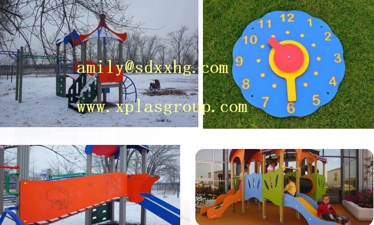 King core Dual color textured orange peel HDPE sheetboardplatepadpanel
