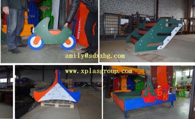 King core Dual color textured orange peel HDPE sheetboardplatepadpanel