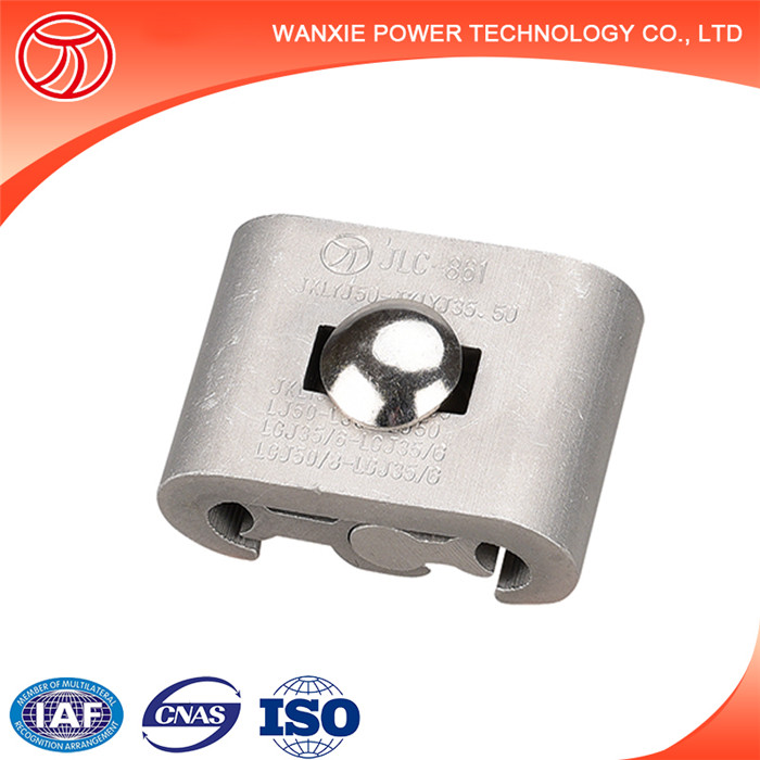 Wanxie hot sell C type metal clamp wire connection clip over head insulated wire clamp
