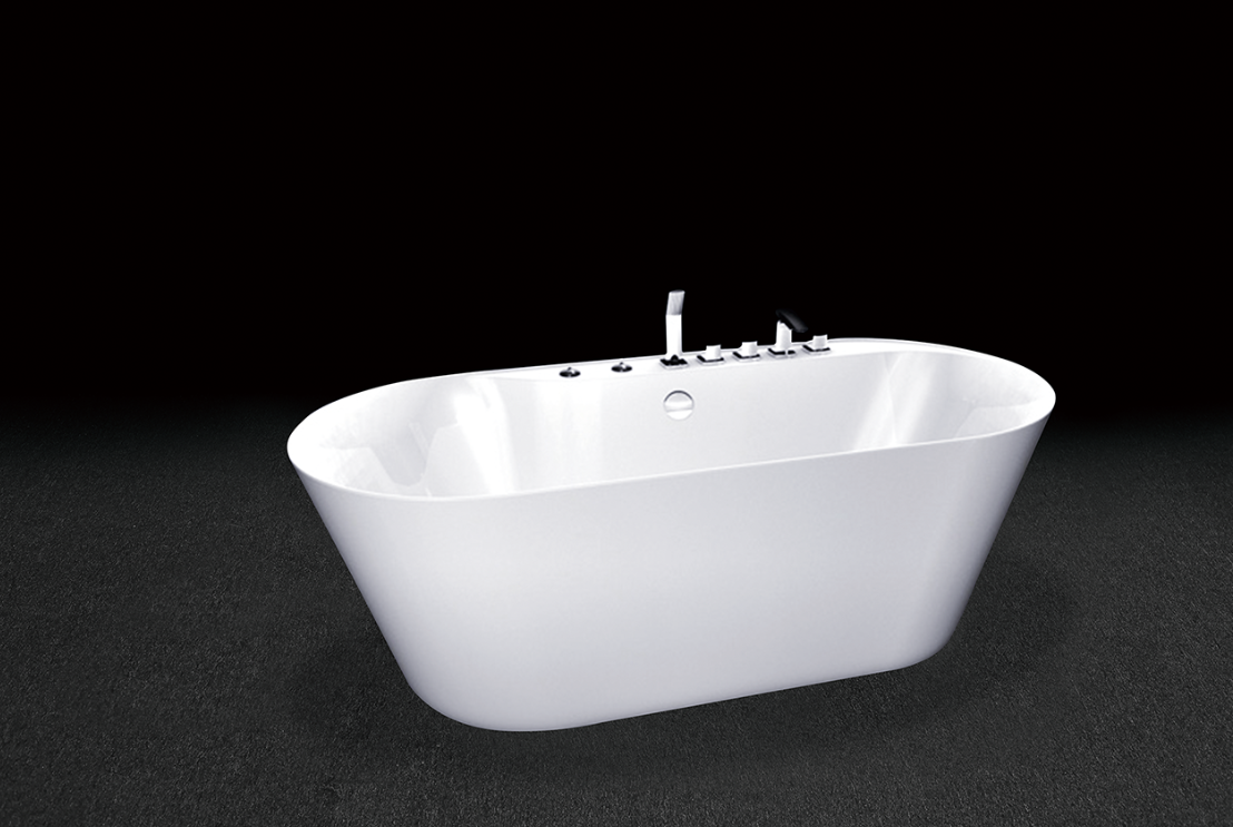 2018 new design square Freestanding bathtub for adults