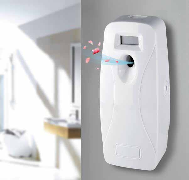 Toilet Lockable Digital Aerosol Dispenser Wall Mounted with LCD Screen