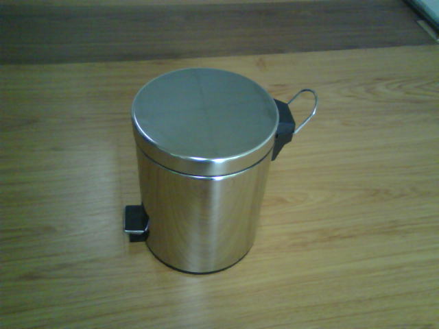 Commercial lobby standing ashtray binStainless steel Waste cansGarbage Bin