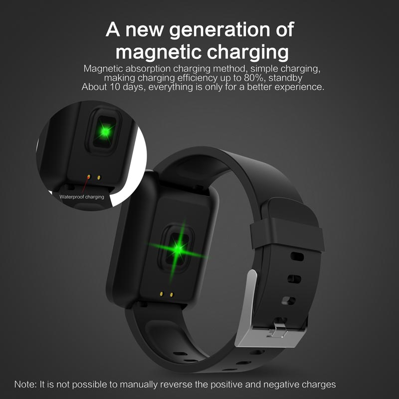 Fitness Tracker Sport Bracelet Watch Waterproof Bracelet Watch 13 IPS HD Color Screen