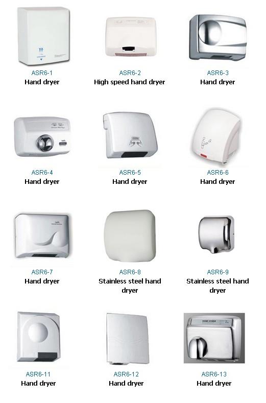 Automatic economic commercial sensor plastic ABS electronic hand dryer