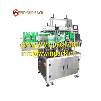 WIN WIN PACK Automatic flat bottleround bottle multifunction label machine QL843
