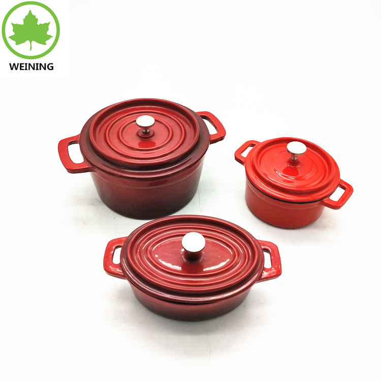 Enamel Cast Iron Mini Casserole