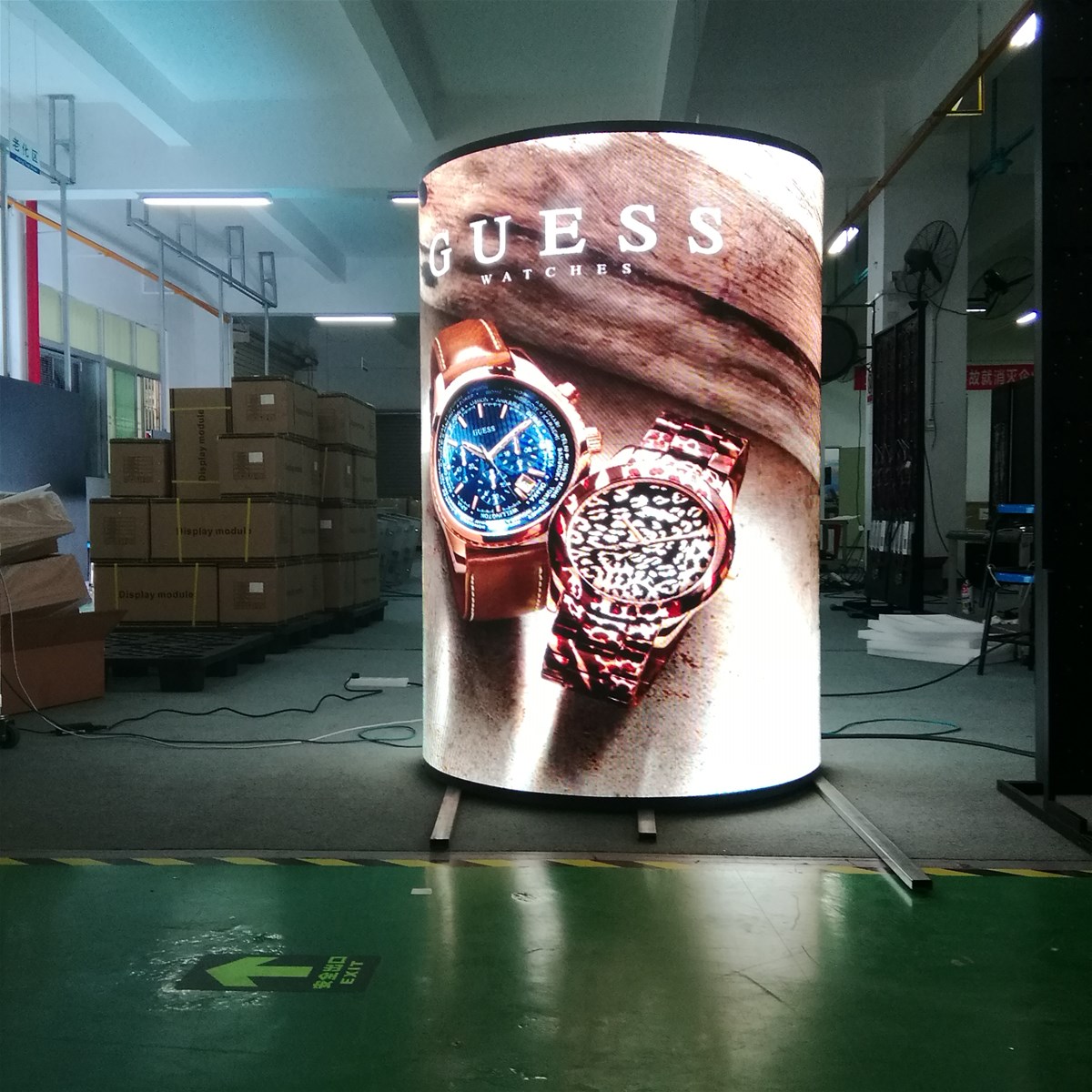 High Definition Full Color Flexible LED Display