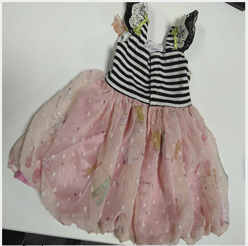 Frida Pink Lace Dress Doll Clothes for 18 Inch Girl Doll