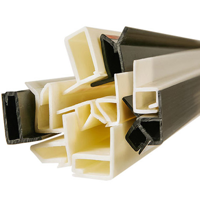Soundproof system audio middle bevel edge acoustic stretch plastic extrusion ABSPVC fabric wall track
