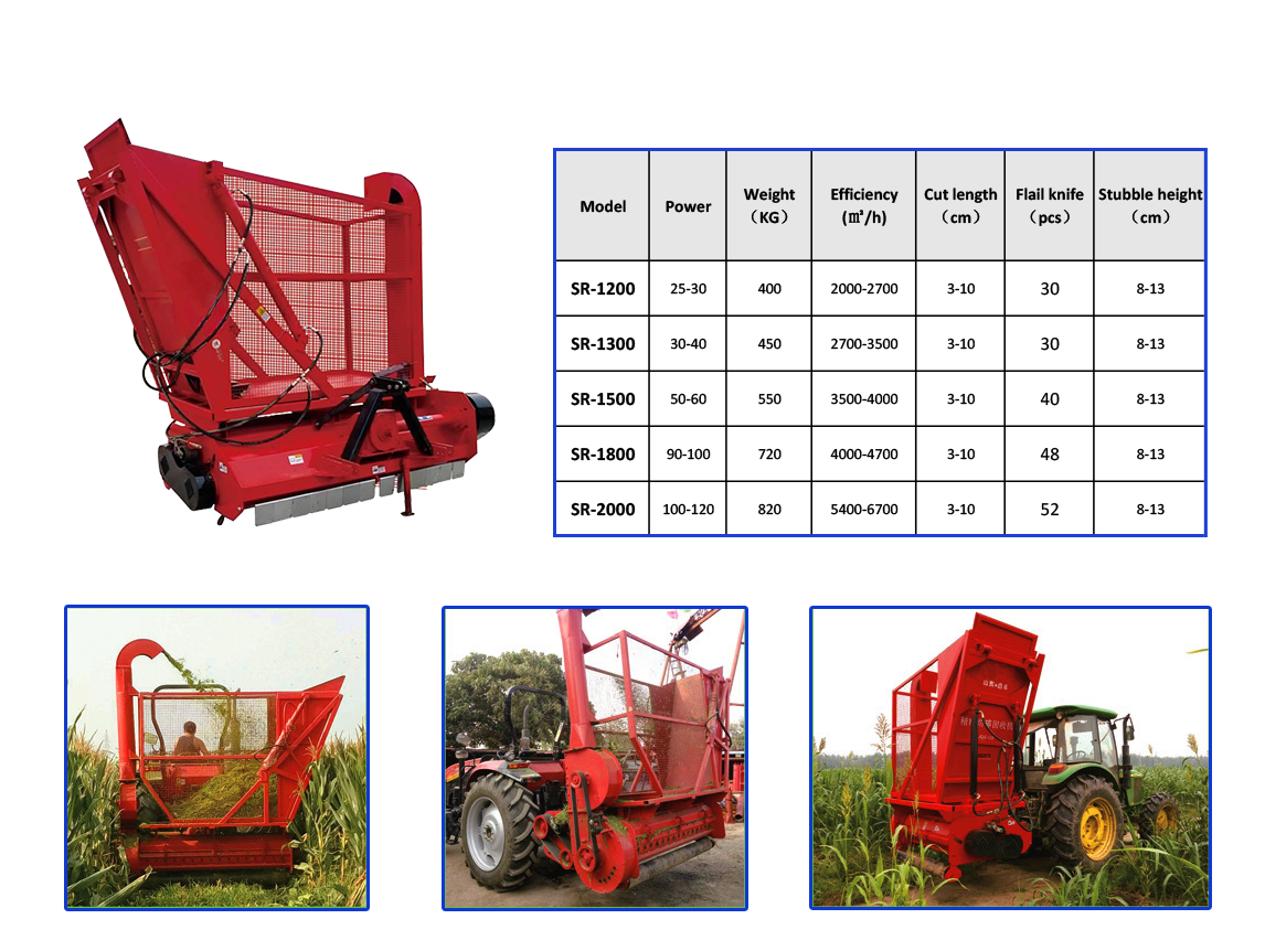 Agricultural High-Efficiency Land-Returning Corn Wheat Straw Chopper