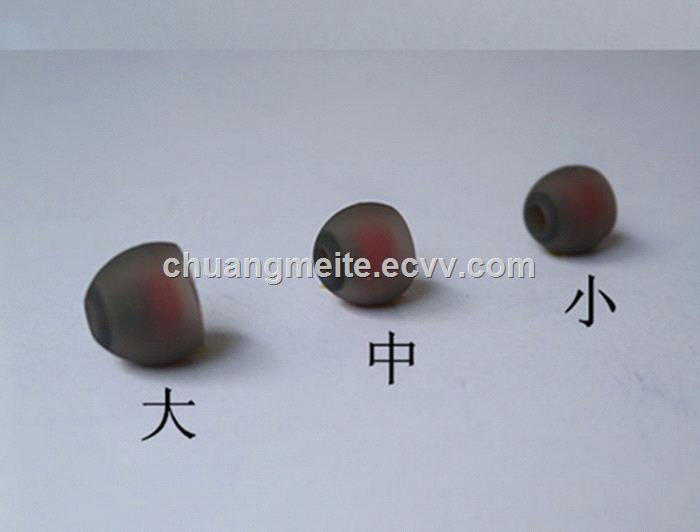 Durable food grade silicone industrial parts accessories silicone earplug