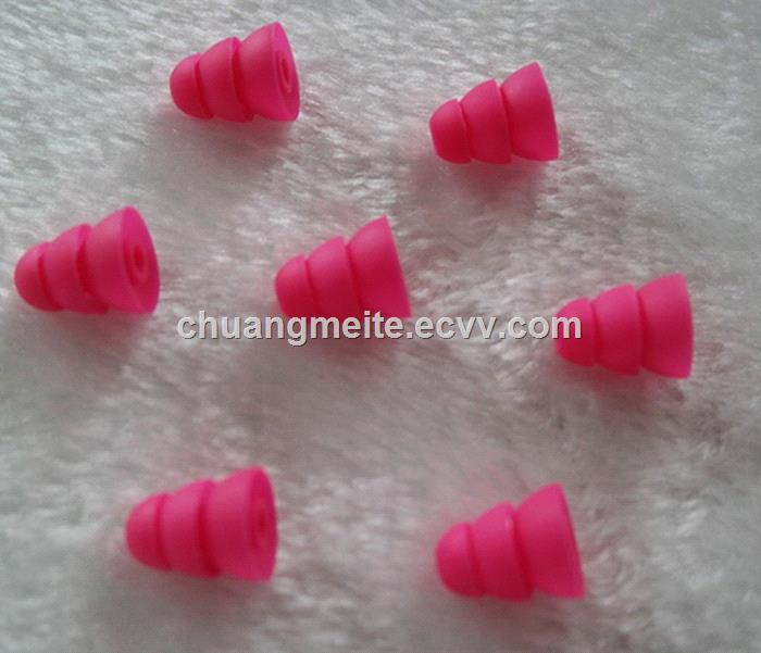 Durable food grade silicone industrial parts accessories silicone earplug