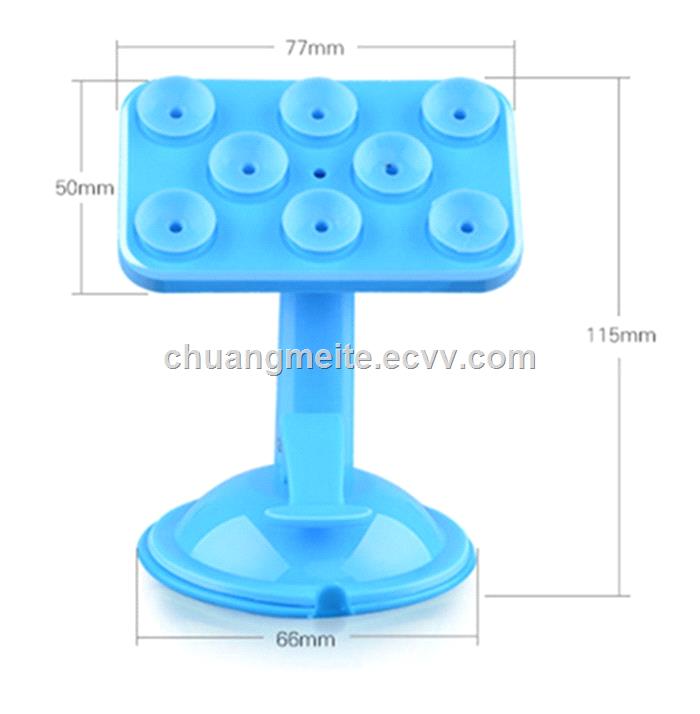 Ecofriendly new style silicone sucker phones cases holder suction cup