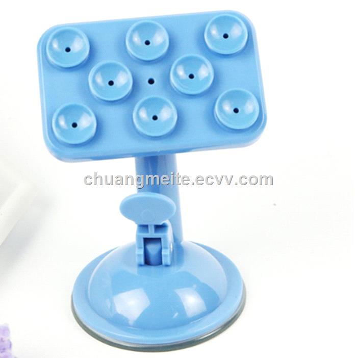 Ecofriendly new style silicone sucker phones cases holder suction cup