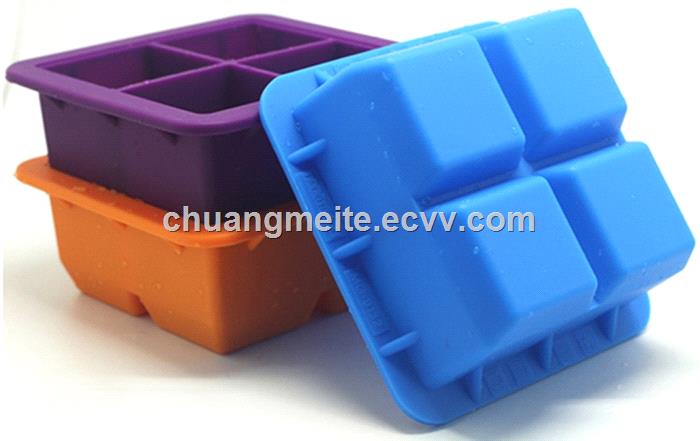 new style Ecofriendly home tools silicone ice cube tray mould