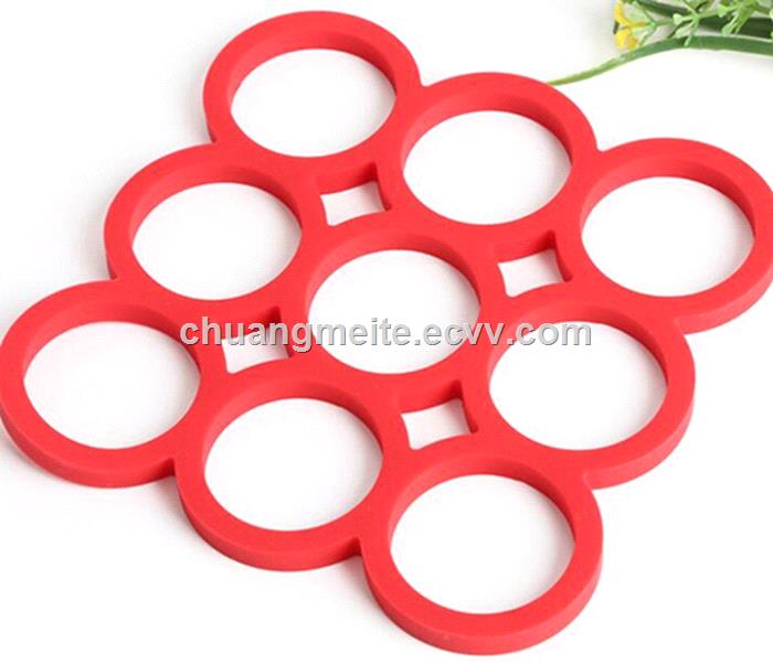 Food grade heat resistant home tableware silicone mats pads accessories