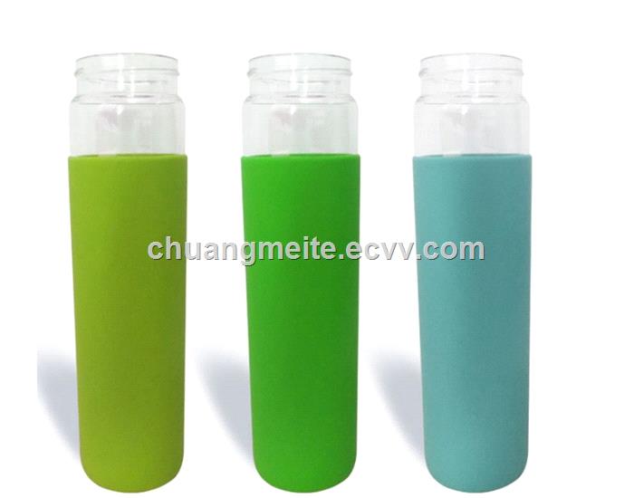 Ecofriendly heatresistant durable use silicone bottle cover cup covers