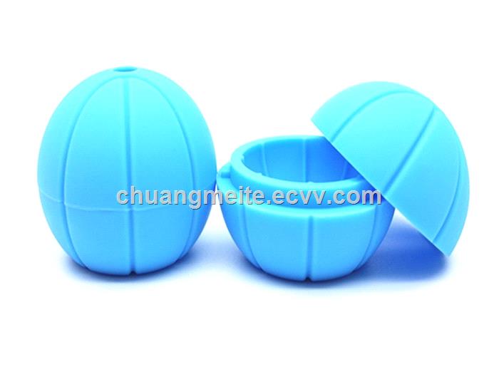 Ecofriendly bar hotel promotional round shaped interstellar silicone ice ball ice tray