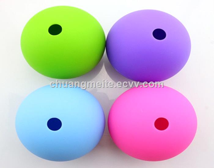 Fashion pure round shaped food grade silicone ice ball ice mould