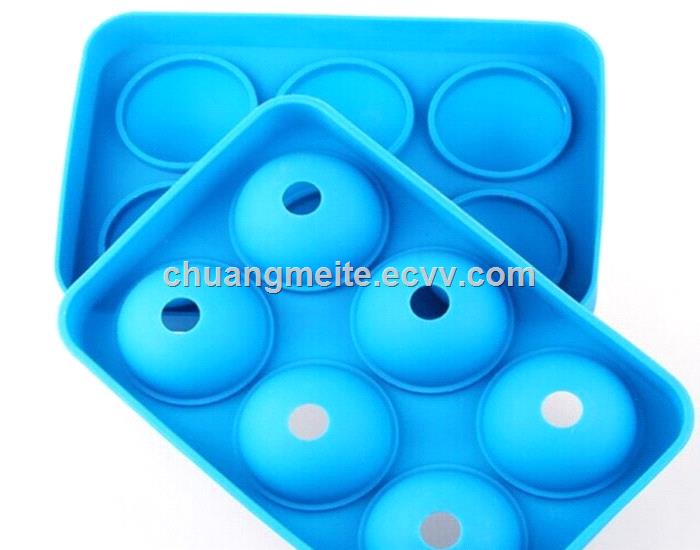 Food grade new type 61 square silicone ice tray mould