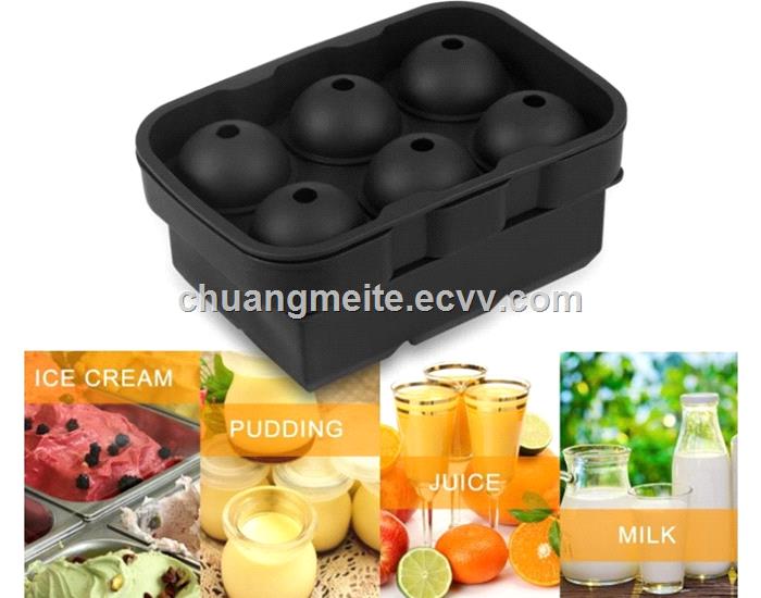 Food grade new type 61 square silicone ice tray mould