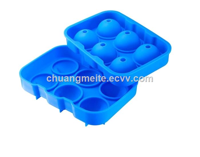 Food grade new type 61 square silicone ice tray mould