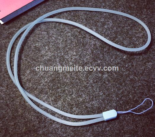 New style Ecofriendly promotional gifts silicone lanyard rope