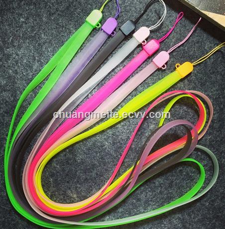 New style Ecofriendly promotional gifts silicone lanyard rope