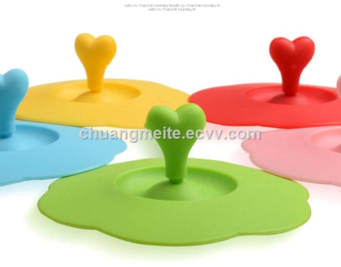 New style food grade promotional gifts silicone cup cover cups lid