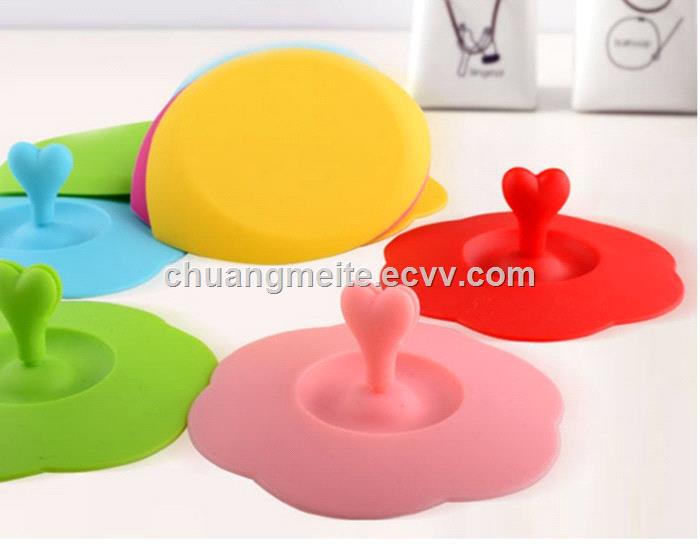 New style food grade promotional gifts silicone cup cover cups lid