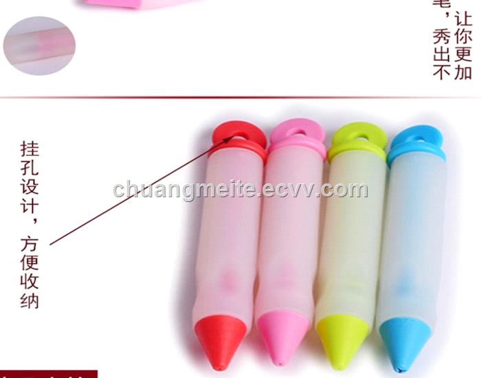 Ecofriendly cake tools Cream baking biscuit dessert decoration silicone pen