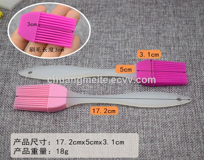 Ecofriendly new style Thickened handle silicone hair brush cake baking brushes