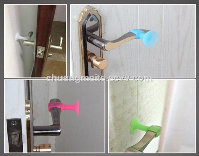 Ecofriendly silencer silicone door handle door accessories
