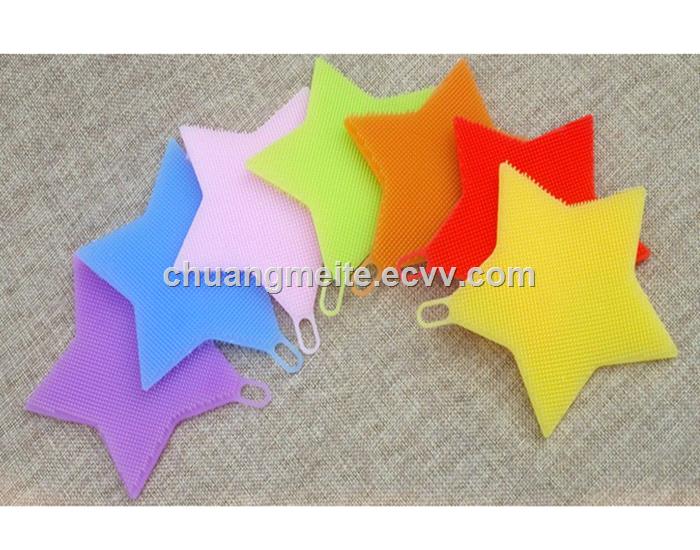 Food grade dishwashing brush multifunction fruit vegetable cleaning silicone brush