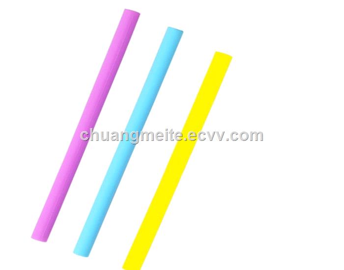 Food grade drink straight silicone beverage straw