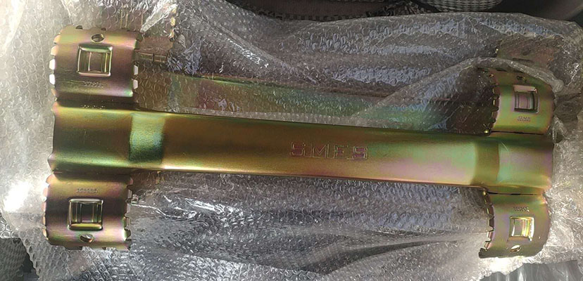 stamping cross coupling cable protector