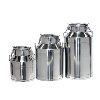 Stainless Steel Metal Milk Cans from 10L-50L