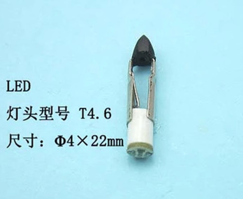 T46 422mm YELLOW COLOR LED telephone bulb midget lamps