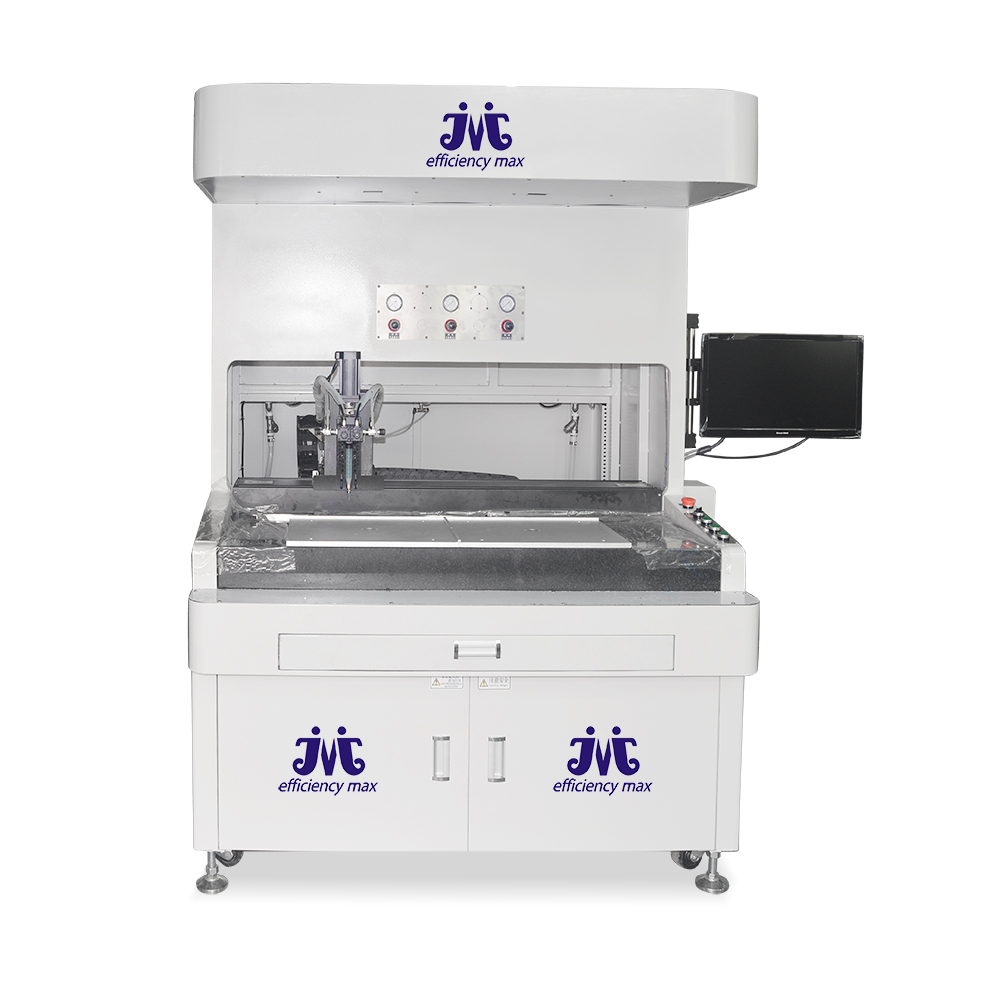 Yem Auto Recognition Doulbe Fluid Glue Dispensing Machine