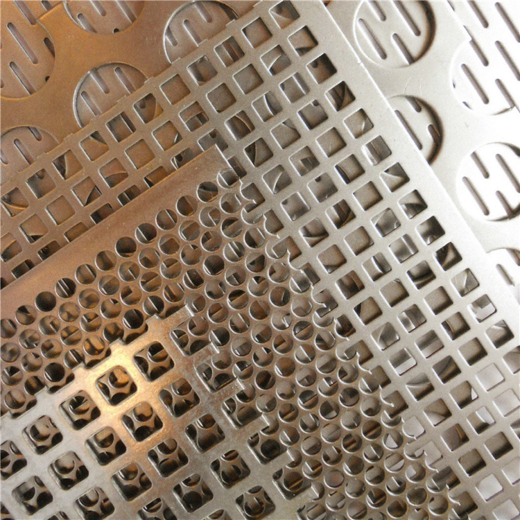 factory dust proof hexagonal galvanized perforated metal sheet