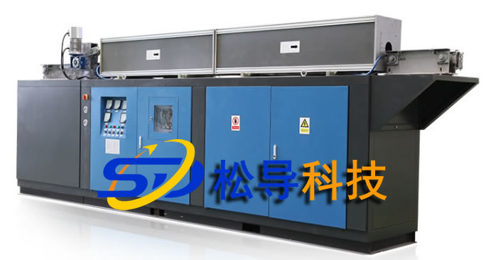 100kw1000kw Bar round steel medium frequency induction heating furnace