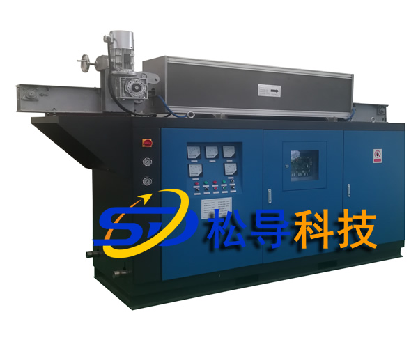 Bar round steel forging medium frequency induction heating furnace