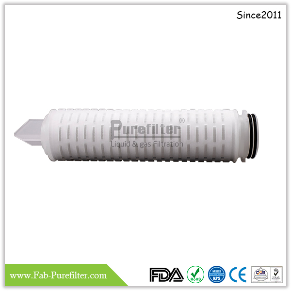 High Flow Rate Pleated Filter Cartridge use for Electronics Industry Industrial Water Terminal Filtration and so on