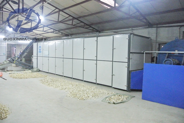 Ginger Belt Dryer for Batch Continuous Drying Production