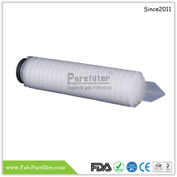 Nylon Pleated Filter Cartridge use for Electronics IndustryPharmaceutical IndustryChemical Industry and so on