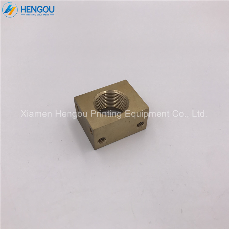1 set2 Pieces Heidelberg Pull gauge copper set SM52 PM52 Nut and Lock Nut G2072050 G2072051