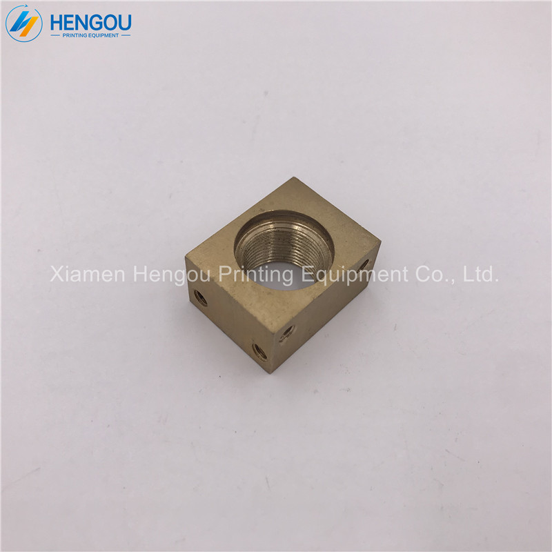 1 set2 Pieces Heidelberg Pull gauge copper set SM52 PM52 Nut and Lock Nut G2072050 G2072051