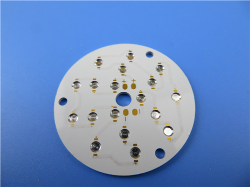 Aluminum PCB with BowlDented Hole for Led Lighting